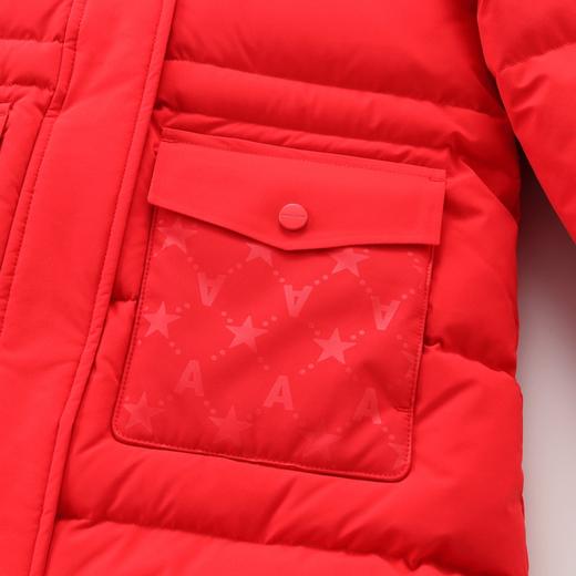 【极寒-15~-5℃】女童收腰长款羽绒服外套85%鸭绒安奈儿童装实体店同款AG345627 商品图7