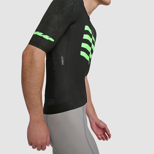 MAAP 男士 Sphere Pro Hex Jersey Black 短袖骑行服 商品图3