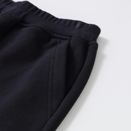 ☆【实体店同款】男童时尚潮酷加绒全腰针织长裤2023年冬季新款安奈儿童装AB346741 商品图6