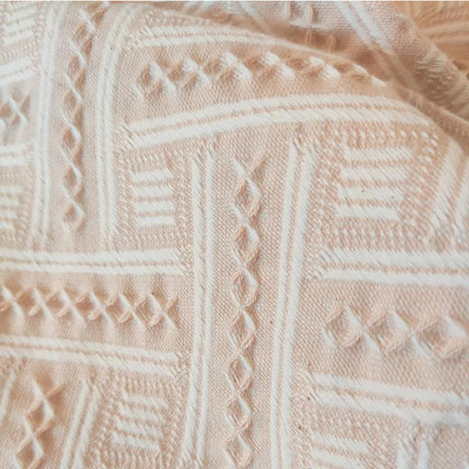 【特价】大提花玲珑盖毯 棕色 商品图1