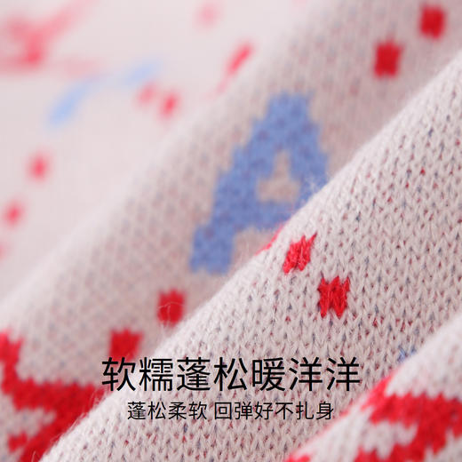 【实体店同款】男女童圆领针织毛衫冬新款安奈儿童装AM344723 商品图3