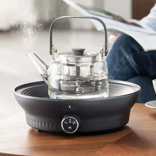 【清仓特惠4.5折，仅2件，无货退款】MR6083摩飞-围炉煮茶烤火炉套装家用电陶炉电烤炉煮茶壶煮茶器具全套冬天 商品图5