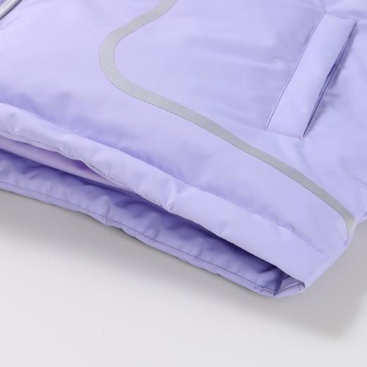 【御寒-5~5℃】女童潮酷三防中长款羽绒服外套85%鸭绒安奈儿童装实体店同款AG345610 商品图7