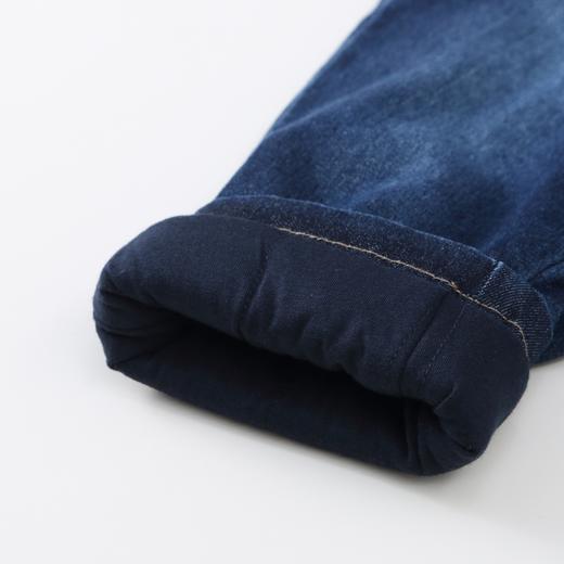 ☆【实体店同款】男童百搭有弹力全腰梭织牛仔棉裤2023年冬季新款安奈儿童装XB346828 商品图5