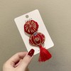 新年好物！【中国风新年头饰！吉祥之美】中国风新年头饰过年喜庆发饰，福字吉祥灯笼发夹子少女儿童边夹顶夹，年味绵延，发饰中寓意浓郁 商品缩略图10