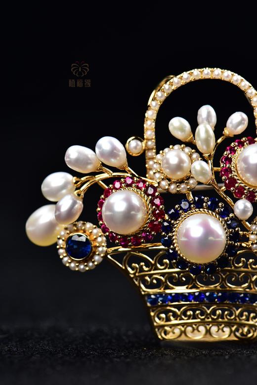 【一篮富贵】珍珠胸针    ZZ12308092 商品图4