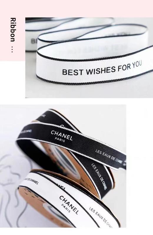 黑白系--小香风丝带 商品图5