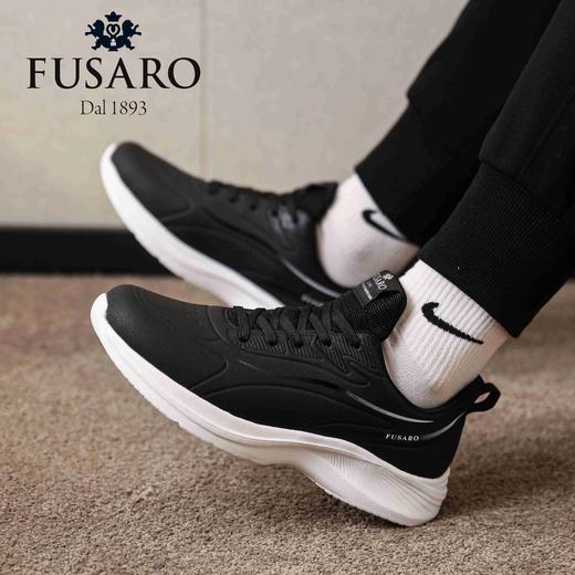 【磁力震动按摩 黑科技防水抗污】意大利百年品牌FUSARO休闲运动鞋 高弹缓震1949 商品图2