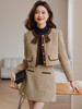 【年货节】熙世界法式富家千金套装女2025秋冬款小香风短外套a字短裙两件套 商品缩略图5