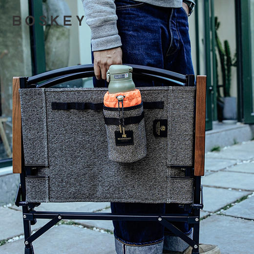 H&K 小布自行车车把车头包 奶茶咖啡水杯套水壶包 防水储物配件挂 商品图3