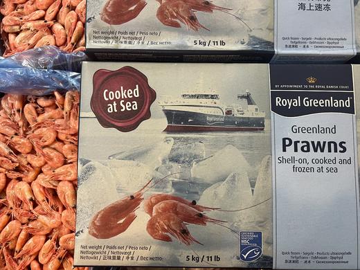 【皇冠北极虾90-120】210元/5斤（塑料袋分装），419元/10斤/箱（特价不包邮） 商品图2