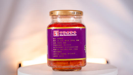 【仅供集采】永叔公红油辣腐乳380g*12瓶 箱装 商品图3