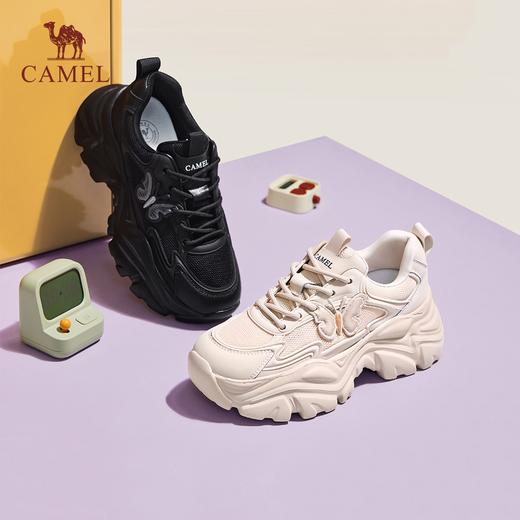 骆驼女鞋2024秋季新款老爹鞋女增高百搭休闲运动鞋 L23A577047_L23A283034_L23A283032 商品图0