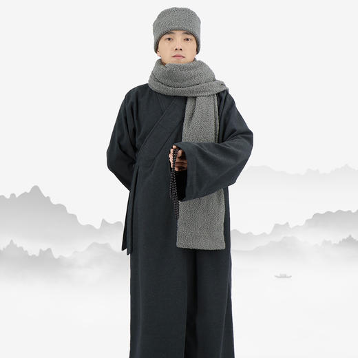 普兴汇经·毛呢加绒长褂 商品图5