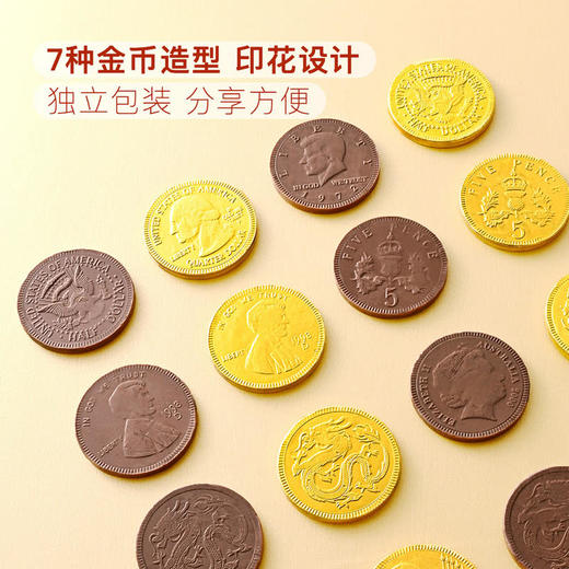 MM 山姆 Member's Mark 金币形牛奶巧克力 1.25kg 商品图3