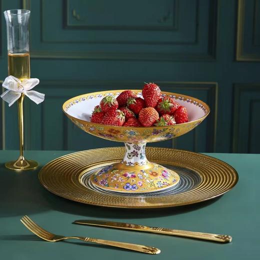 珐琅彩果盘 商品图2