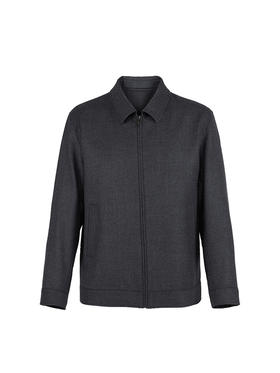 callisto灰色全羊毛行政款夹克 FSFEJ085C