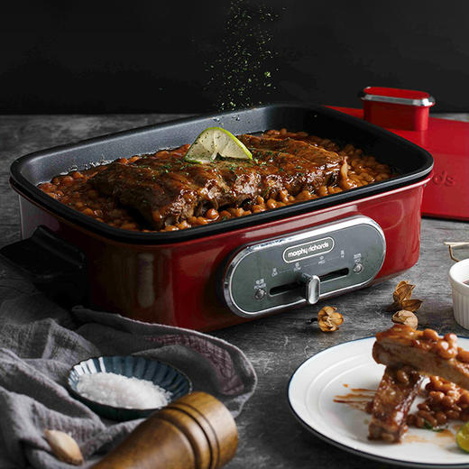 【摩飞 多功能料理锅MR9088】一锅多用 安全防烫轻油少烟 商品图2