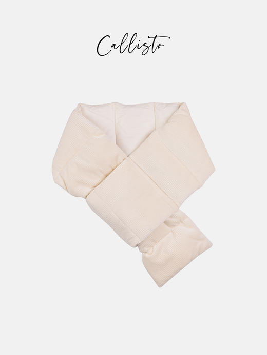 callisto白色聚酯纤维混纺羽绒围巾 FSSCF051C 商品图1