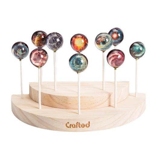 「10支礼盒装！颜值派」星空棒棒糖颜值情人节生日送礼零食糖果七夕礼盒装 商品图3