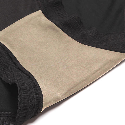 都市丽人基础系列纯棉女士内裤蕾丝内裤高腰平角内裤新年本命年红品LK34B5 商品图6