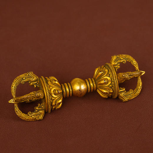 清 铜鎏金金刚杵 商品图4