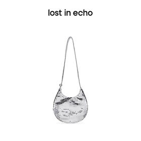 lost in echo设计师款小众新年闪片派对小号水滴单肩包腋下包女