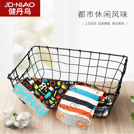 「5条礼盒装！数套可选」健丹鸟男士内裤 男棉制平角裤印花大码短裤衩潮流四角内衣裤头 商品图4