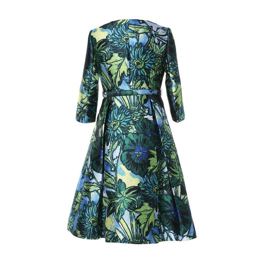 【伯妮斯茵】161D238--绿色风衣--长着向日葵的蔬菜园--《生命之美-梵高的花园》 商品图7