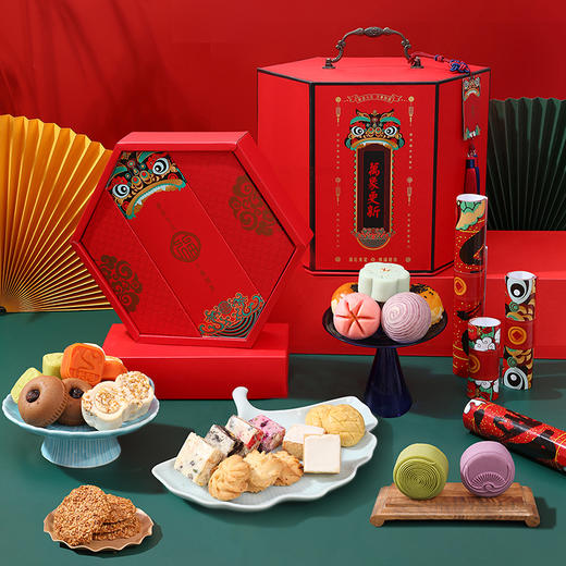 雅觅 万象更新 南方什锦年货大礼包1540g【产地直发】 商品图2