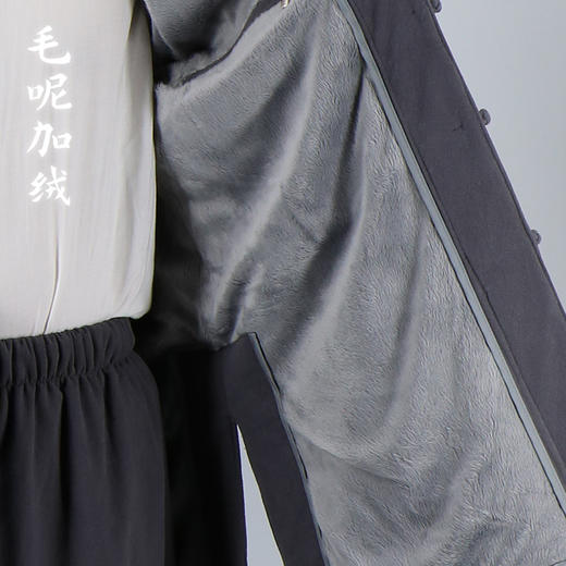 普兴汇经·毛呢加绒马甲 商品图1