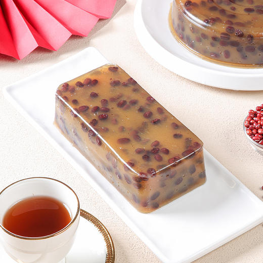 粒粒红豆马蹄糕 年货送礼半成品速食糕点零食 爽韧Q弹 商品图1