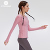 水沐伊朵瑜伽服女秋冬高弹透气贴身无束缚感长袖上衣5528 商品缩略图4