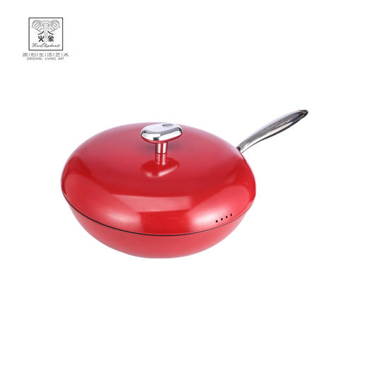 火像 鹅卵石超轻精铁炒锅无涂层不粘锅HXG-CG305 商品图1