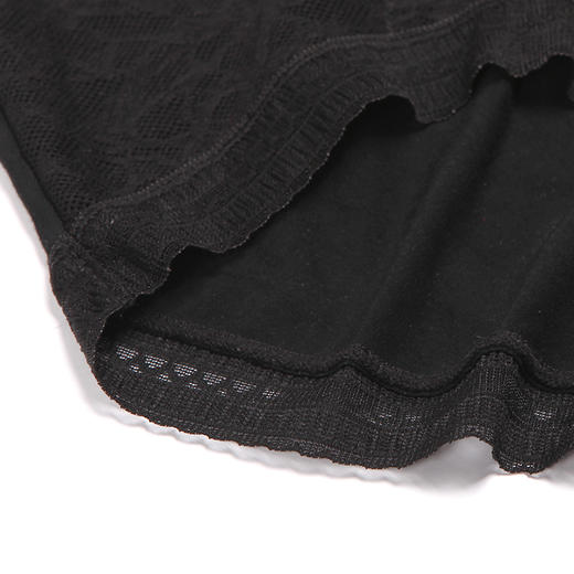 都市丽人基础系列纯棉女士内裤蕾丝内裤高腰平角内裤新年本命年红品LK34B5 商品图5