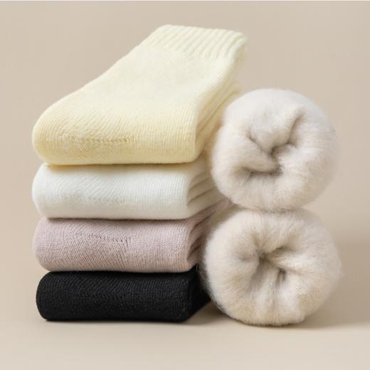 女士加厚拉绒袜毛圈暖绒厚袜子地板袜（3-1120） 商品图8