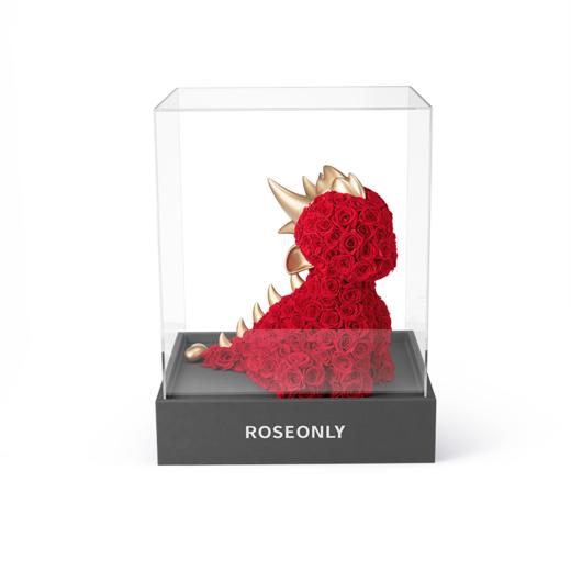 【告白神器】ROSEONLY诺誓 高端定制 永生玫瑰 生肖特别款 生肖龙 红色玫瑰龙 金色玫瑰龙 商品图1