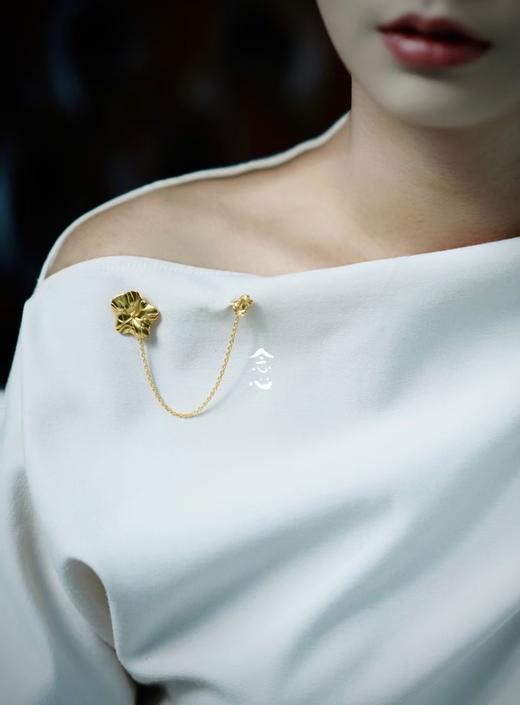 荷叶青蛙胸针 商品图1