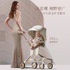 德拉玛Q2白天鹅遛娃神器可坐可躺双向折叠高景观溜娃婴儿车手推 商品缩略图3
