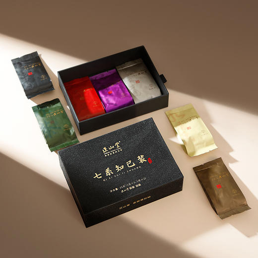 正山堂 七系知己装 正山小种红茶特级正宗7款高端红茶试饮集25g 商品图1