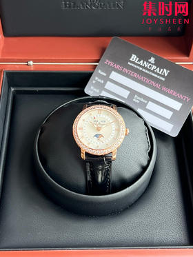 宝铂月亮美人天然贝母盘女表，女装3663全历月相腕表35mm