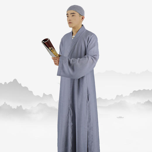 普兴汇经·冰丝绵长褂 商品图2