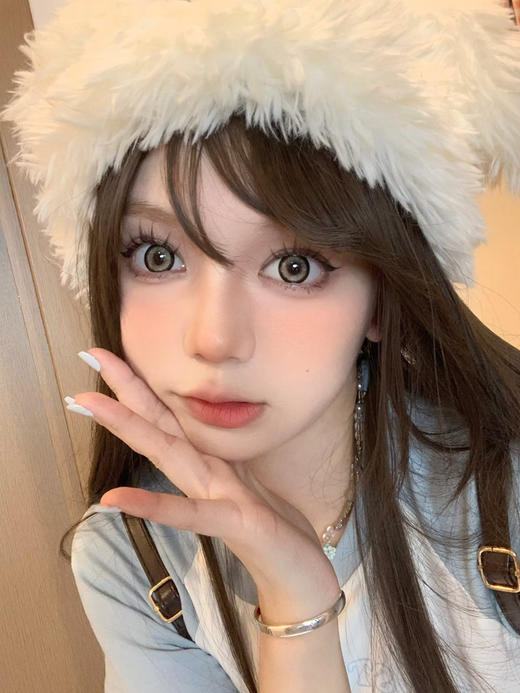 【大直径】WINNI-猫眼琥珀-14.5mm【半年抛 0-1000度 含525/575】 商品图9