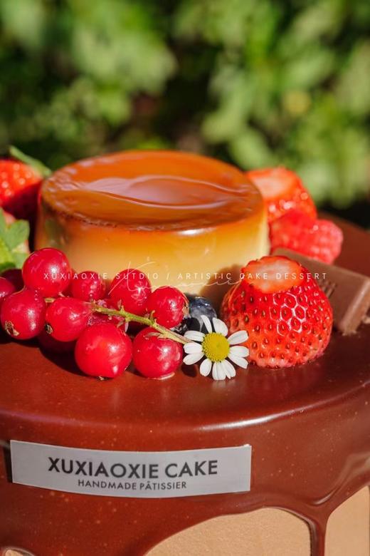 【草莓屋】巧克力草莓烤布蕾 商品图1