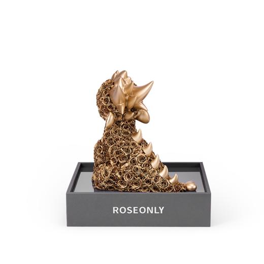 【告白神器】ROSEONLY诺誓 高端定制 永生玫瑰 生肖特别款 生肖龙 红色玫瑰龙 金色玫瑰龙 商品图9