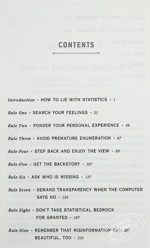 【中商原版】数据侦探 统计数据的十个简单规则 英文原版 The Data Detective Ten Easy Rules Statistics Tim Harford 商品图4