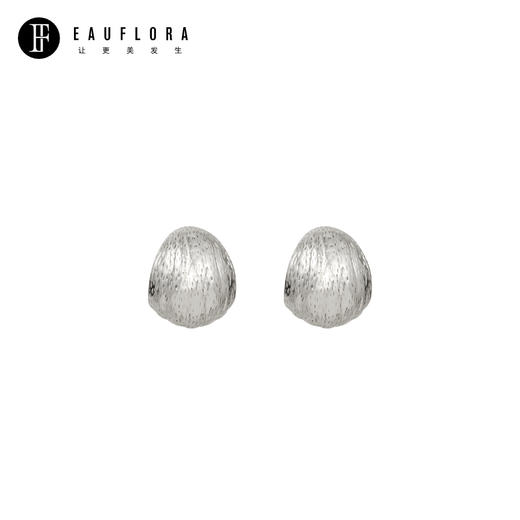 『路上勇』半球纹理百搭耳环 商品图0