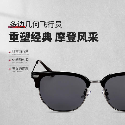 zippo高清时尚太阳镜Z11124_53_gy 商品图0