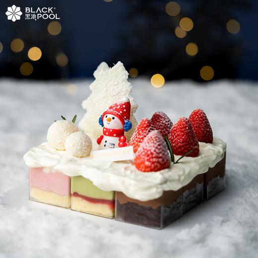 【圣诞限定·聚会专享套餐】圣诞派对九宫格+草莓多多熔岩蛋糕+小红帽爆爆莓 商品图1