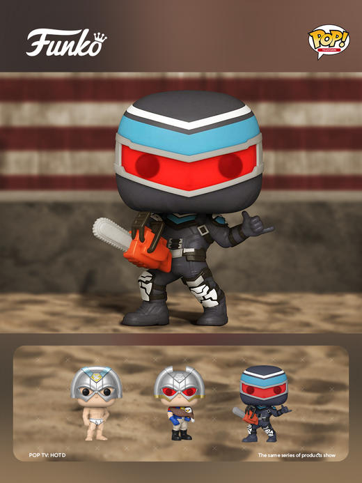 Funko POP TV Peacemaker Vigilante美剧 和平使者和平使者 义警手办 64183 商品图1